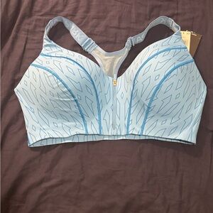Adidas Ivy Park Light Blue Sports Bra